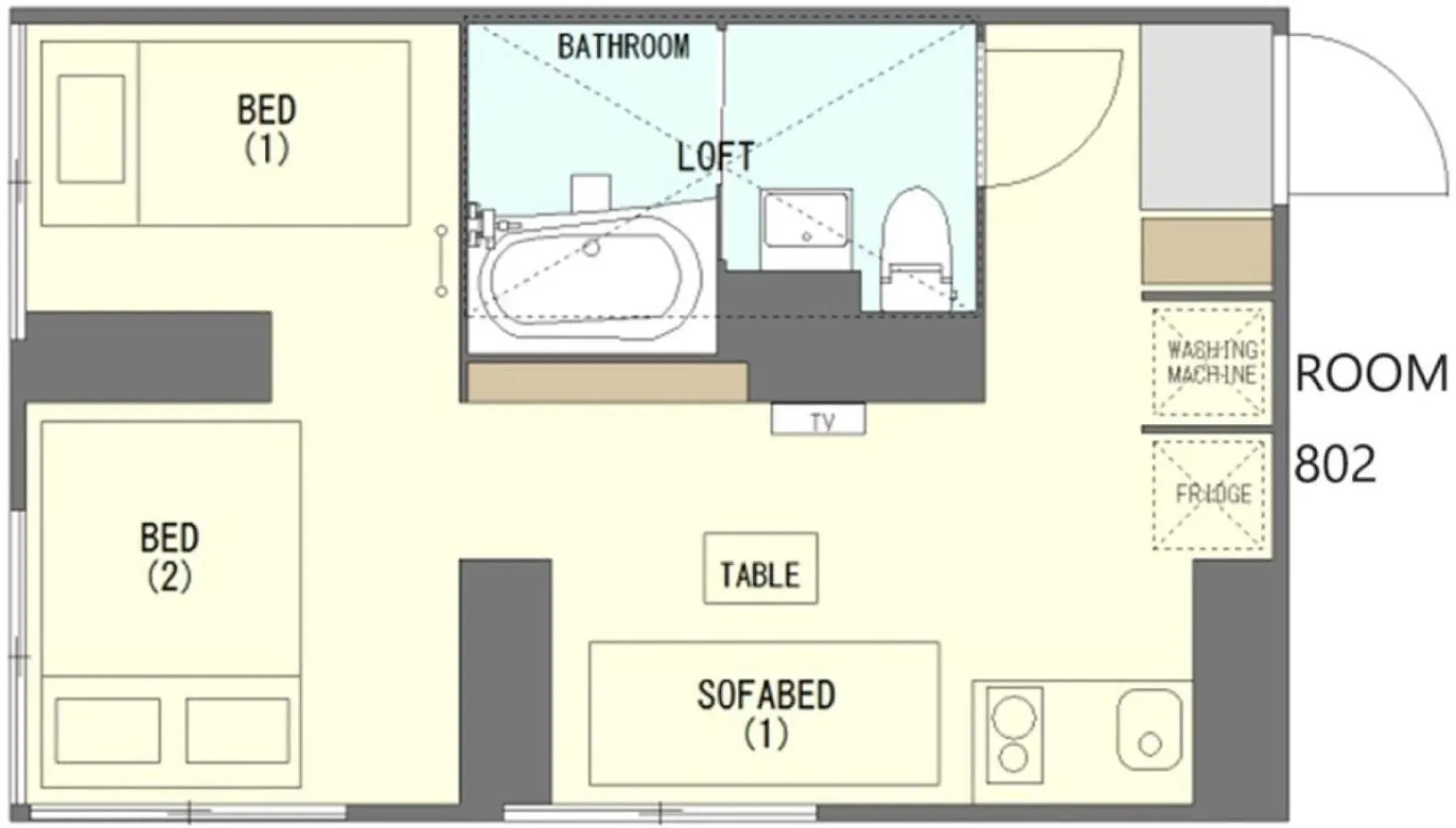 Prism Inn Ogu Tokio Apartamento