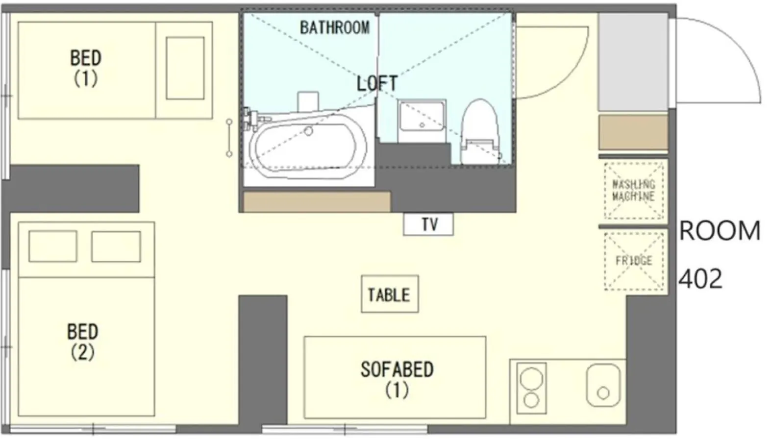 Prism Inn Ogu Tokio Apartamento